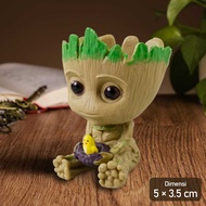 TAKARA TOMY Groot Action Figure Marvel Holding Bird Nest 5cm