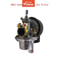 19mm Carburetor Carb Fits 2-Stroke 50cc 60cc 80cc Engine Motorized Bicycle Push Bike 19mm Karburetor