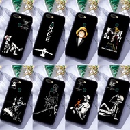 OPPO A3 A3S A5 A5S A7 A12 A12E Soft Case Cover Silicone Phone Casing One Piece Black