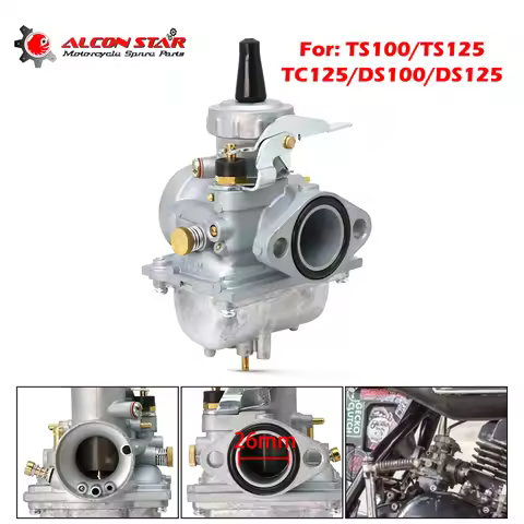Alconstar Mikuni Motorcycle Carburetor For Suzuki 125cc TS 125 TS125 125N TC125 DS125 TS100 DS100 of