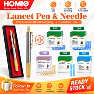 Pen Bekam Acupuncture Therapy & Jarum Lancet Bekam Kotak