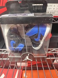 Jordan 1 Crib Bootie 嬰兒鞋 bb鞋 學行鞋 2c TD 黑藍 royal og