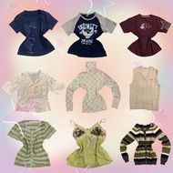 Array V preloved clothes thrifted y2k emo grunge graphic cottagecore acubi office siren coquette fai