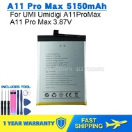 For UMI Umidigi A11 Pro Max 3.87V 5150mAh Phone Battery