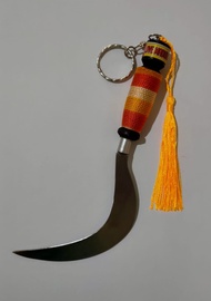 GKC1 Gantungan Kunci Celurit 17cm jumbo Etnik Madura Souvenir