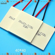 BEBETTERM Semiconductor Cooling Sheet, 30x30mm 40x40mm Refrigeration Plate,  TEC1-12702 TES1-07102 T