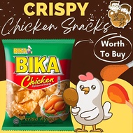 30 packs x 12gm - Bika Corn Snacks & Chips and Crackers [Vegetable / Chicken - Red / Chicken - Green