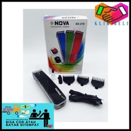 Alat Cukur Rambut Elektrik Nova Ns-216 Cukuran Kumis Jenggot Clipper(