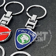Stainless Steel Metal 3D Car Logo Keychain | Proton | Keychain Saga/Wira/Persona/Iriz/X50/X70