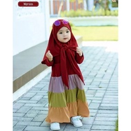 Queen KIDS - Muslim Clothes For Girls Clothes Girls Dresses HB99