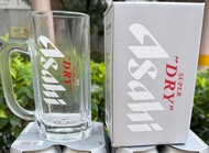 最新 Asahi 朝日 有耳 厚實 啤酒杯