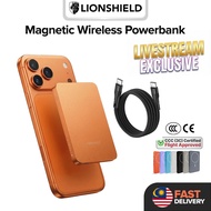(LIVE Exclusive) LionShield 3C/CCC Certified 10000 mAh Magnetic Powerbank 22.5W Fast Charging Wirele
