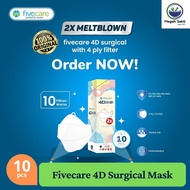 Megah Sakti - Fivecare 4D Surgical Mask Medical Mask