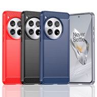 For OnePlus 12 12R 11 11R 10T 10R 9 9R 8 8T 10 Pro 5G Ultra Slim Brushed Texture Shockproof Soft TPU