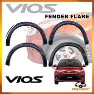 Toyota Vios 2014 to 2018 OEM Fender Flare with Reflector 2015 2016 2017 ( car accessories )