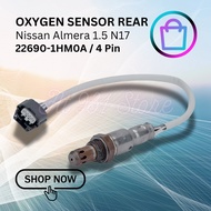 NISSAN ALMERA N17 1.5, SERENA C26 2.0 REAR O2 OXYGEN EXHAUST SENSOR 22690-1HM0A / 226A0-1KC0A  4 Pin