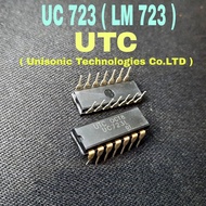 IC UC 723 14 FEET / LM723 LM 723 ori UTC UC723L-D14-T DIP-14 UTC