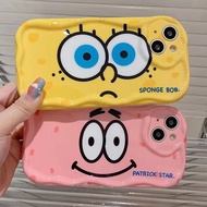 CK OPPO Reno 10 8t 7z 8z 6 4 pro A98 A94 A93 A79 A57 A55  A78 A71 A73 A58 A54 A38 A18 A17 A17K A16 A16S 5G clear aesthetic Spongebob Pie Star Wave shockproof phone case NYGNC