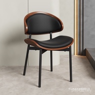 House Household Dining Chair Italian Eames Light Luxury Installation-Free Solid Wood Antique Househo