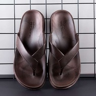【ยูนิเซ็กส์36-44】 รองเท้าแตะ PU Flip-Flops รองเท้าแตะส้นโค้งรองรับฤดูร้อนรองเท้าลำลองรองเท้าแตะชายรองเท้าคีบ Thong