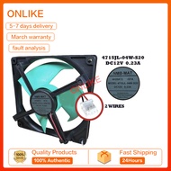 (12.5CM) GR-W77MDAZ  GR-W76MDAZ  GR-W77MD TOSHIBA REFRIGERATOR FAN KIPAS PETI SEJUK 2 WIRES 4715JL-0
