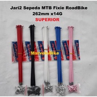 26 MTB Fixie Black Iron Spokes Superior