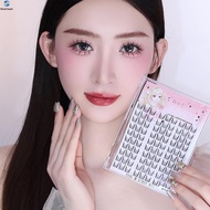 Segmentation Comic Lash Clusters Manga Self Adhesive Eyelashes for Lash Enthusiast Or Beginner