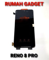 LCD OLED/BRADER PARTS OPPO RENO 8 PRO 5G BLACK FULLSET TOUCHSCREEN