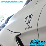 ✨Hot Sale Wangan Car Sticker LibertyWalk LB WORKS Car Fender Car Side Door Unique Modified Reflective Sticker