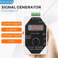 Signal Generator 10V Voltage Signal 0-22mA Current Signal Handheld Signal Source Process Calibrator