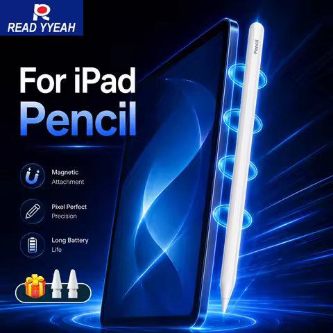 For Apple Pencil Wireless Charging Stylus for iPad A16 11 10th Gen Pro 11 12.9 Air 4 5 Mini 6 7 iPad