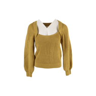 Pipatchara-เสื้อไหมพรมแขนยาว-สีน้ำตาลA103-7