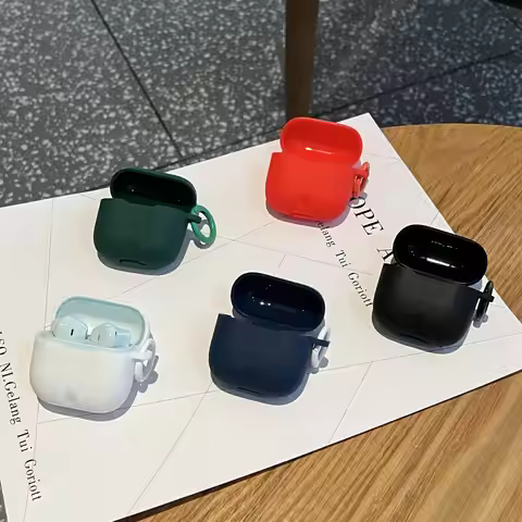Soft Silicone Protective Case For OPPO Enco R5/R4/Air4/4i /Buds 3/Buds 3 Pro Wireless Earphone Cover
