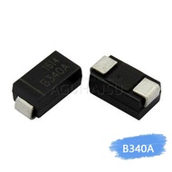 50PCS B340A B340 3.0A SMA SURFACE MOUNT SCHOTTKY RECTIFIER