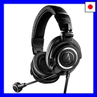 Audio-Technica ATH-M50xSTS Wired Headset with XLR Condenser Microphone, 3.5mm TRS Headphone Connecto