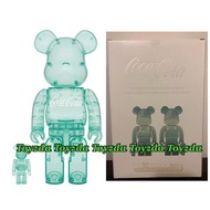 Medicom WWT 3 可口可樂 Coca Cola Georgia Green 綠色 400% + 100% bearbrick be@rbrick