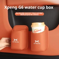 For Xpeng G6 Car Door Tumbler Leather Car Seat Storage Box Xpeng G6 Car Trim Products Car Tuning Pro