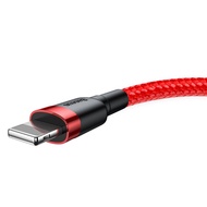 Baseus สายชาร์จ รุ่น cafule Cable แบบ USB to Lightning  0.5m/ 1m/ 2m