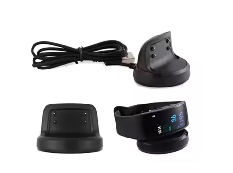 1PCS Smart Watch Charger for Samsung Gear Fit 2 R360 R365 Desktop Watch Charger for Samsung Gear Fit
