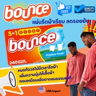 Bounce Wrinkle-Free Dry Cloth Fabric Softener Dryer Sheet Reduces Wrinkles