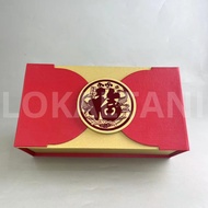 Chinese New Year Box with Half Tray Premium Chinese New Year Box/ Chinese New Year CNY Box 2 Jars 25