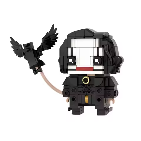 MOC Eric Draven - The Crow Building Blocks Model Movie The Crow Eric Draven Action Figures Bricks As