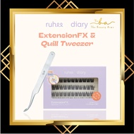 RUHEE DIARY Extension Fx Mandiri Eyelash Extension Set Bulu Mata Palsu Eyelash Cluster