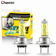 2PCS/55W Yellow/Halogen Bulb/ H1 H3 H4 H7 H8 H9 H11 HB3 HB4/Halogen Lamp Fog Light/12V 3000K
