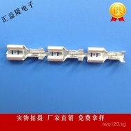 6.3250Copper Terminal Straight Spring Terminal Straight Type6.3  Straight  DJ622-6.3B Terminal  VHSM