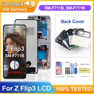 Tested For Samsung Z Flip3 5G For Z Flip3 SM-F711B F711N F711U F711W LCD Display Digital Touch Scree