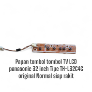 Papan tombol tombol TV LCD panasonic 32 inch Tipe TH-L32C4G original Normal siap rakit