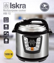 (ISKRA) 6L Electric Pressure Cooker Timer Rice Cooker