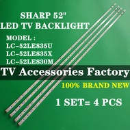 LC-52LE835U LC-52LE835X LC-52LE830M SHARP 52" LED TV BACKLIGHT LC-52LE835 LC-52LE835 LC-52LE830 LC52