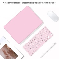 【Fast Ship】3 In 1 Huawei Matebook D14 D15 2022 14 2020 2018 2019  13s 16s Case Keyboard Skin Protection Hard Shell  for Matebook 13 15 14s Protecto Gradient Watercolor Laptop Case with Keyboard Cover